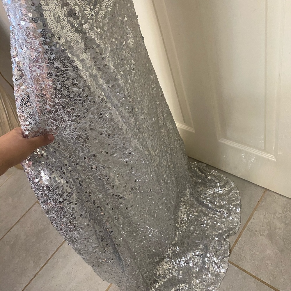 Silver dress